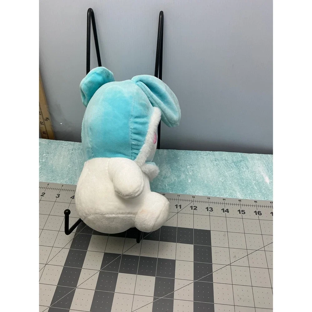 Sanrio Cinnamoroll Plush White Puppy Light Blue Winter Hooded Cape 9 Inch